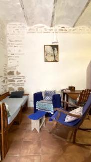 espacio de estar con chaise longue  