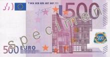 billet 500 euros spécimen